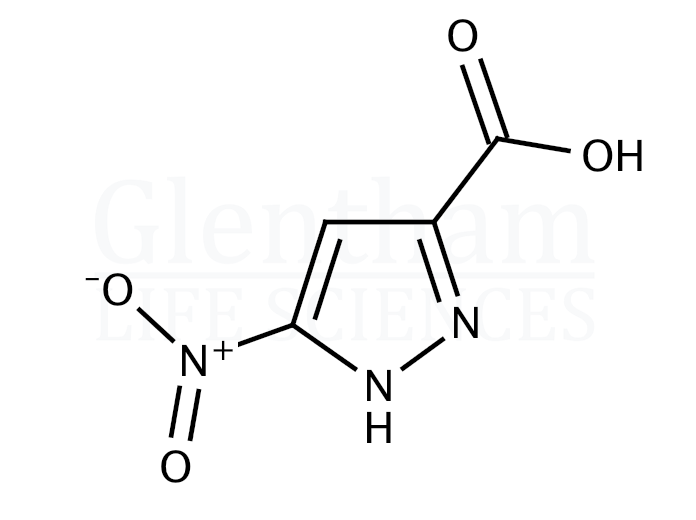 5-Nitro-3-pyrazolecarboxylic acid Structure