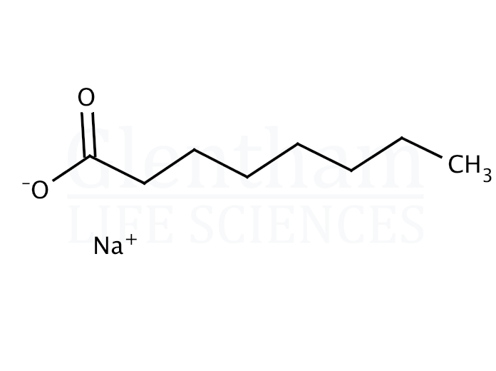 Structure for Sodium caprylate, Ph. Eur., USP-NF grade