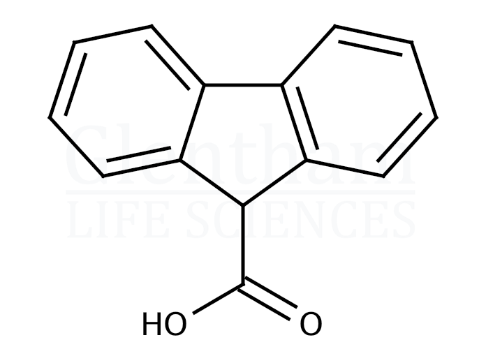 9-Fluorenecarboxylic acid Structure