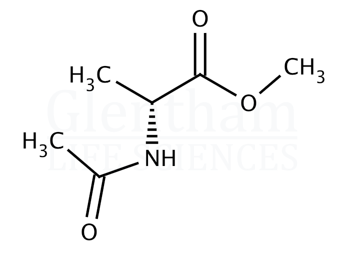 Structure for Ac-D-Ala-OMe (19914-36-4)