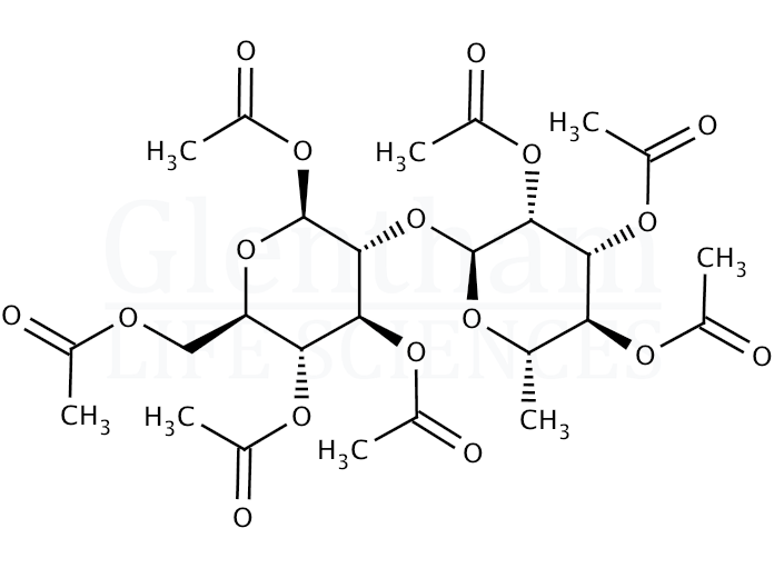Neohesperidose heptaacetate Structure