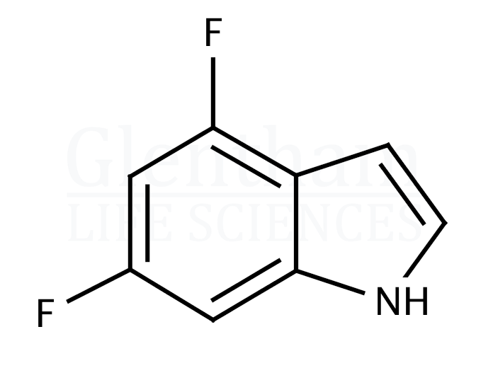 Structure for 4,6-Difluoroindole