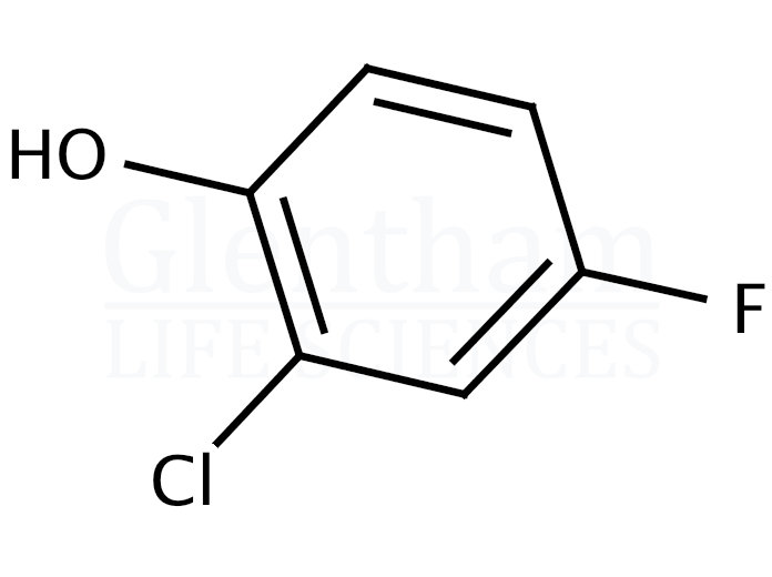 2-Chloro-4-fluorophenol Structure