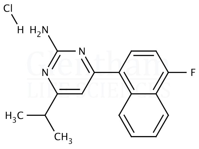Structure for RS-127445 hydrochloride