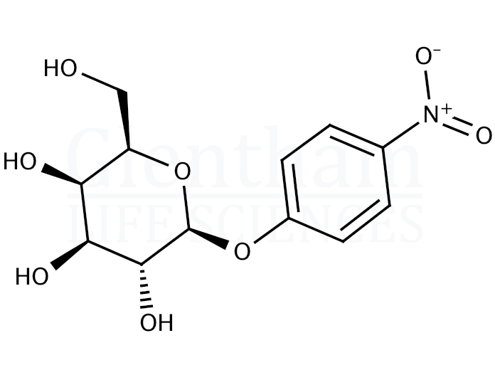Structure for  4-Nitrophenyl b-D-galactopyranoside hydrate  (200422-18-0)