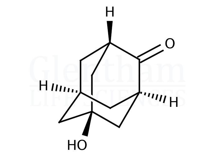 5-Hydroxy-2-adamantanone Structure