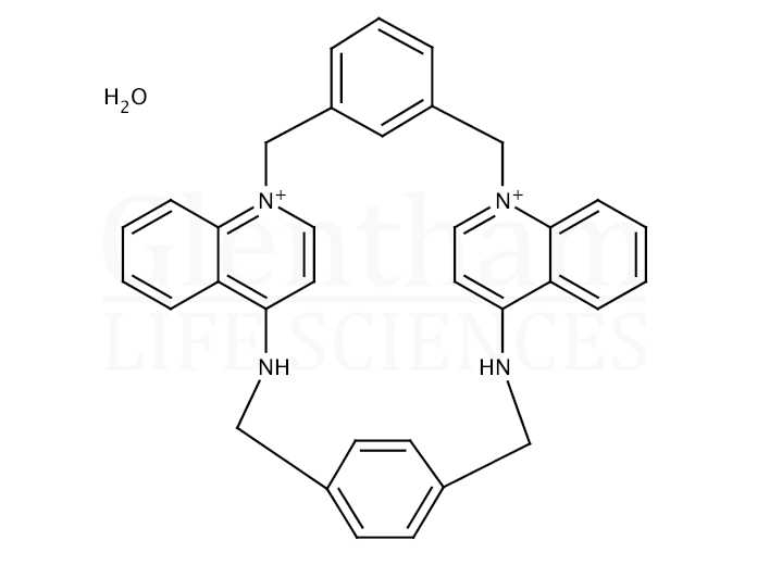 Structure for UCL 1684 ditrifluoroacetate hydrate