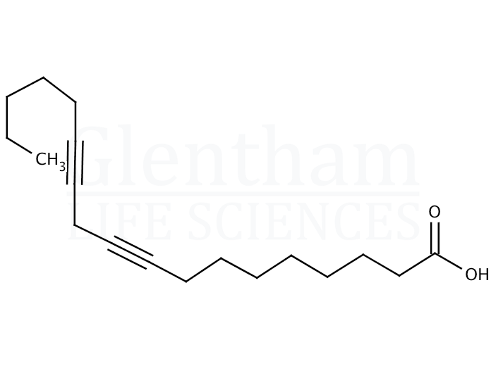 9,12-Octadecadiynoic acid Structure