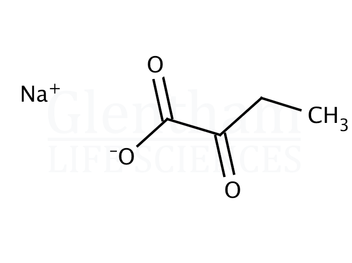 Structure for alpha-Ketobutyric acid sodium salt