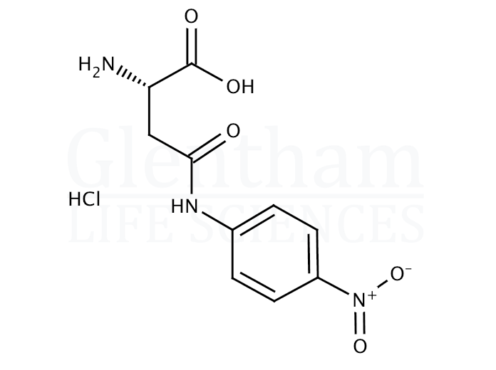 L-Aspartic acid beta-4-nitroanilide hydrochloride Structure