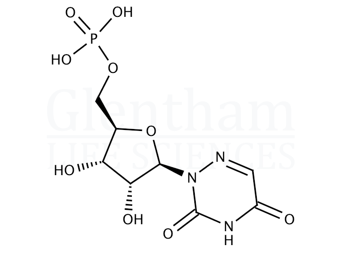 6-Azauridine-5''-monophosphate Structure