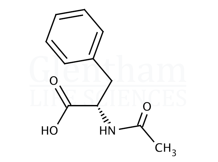 Structure for N-Acetyl-L-phenylalanine  (2018-61-3)