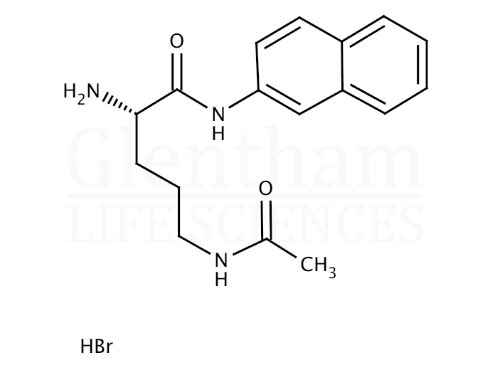 L-Citrulline beta-naphthylamide hydrobromide Structure