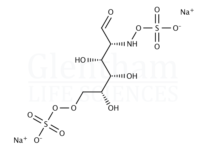 D-Glucosamine-2-N,6-O-disulphate disodium salt Structure