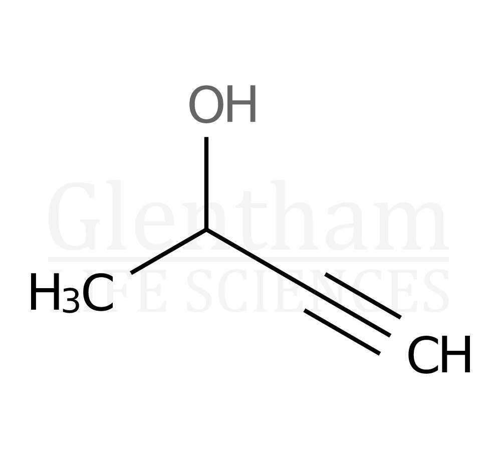 Structure for 3-Butyn-2-ol