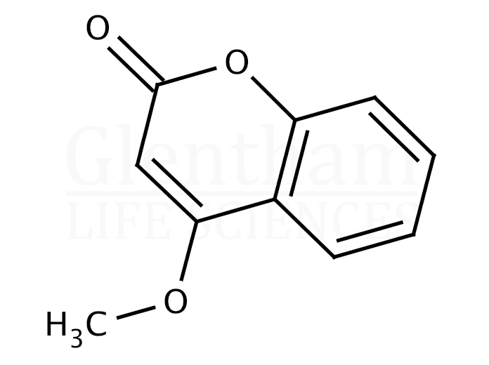 4-Methoxycoumarin Structure