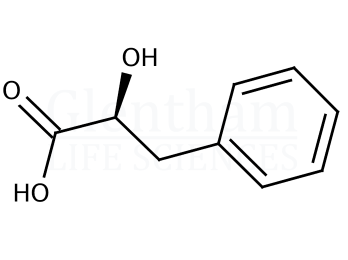 Large structure for  L-(-)-3-Phenyllactic acid  (20312-36-1)