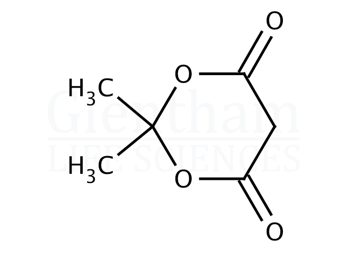 Structure for 2,2-Dimethyl-1,3-dioxane-4,6-dione