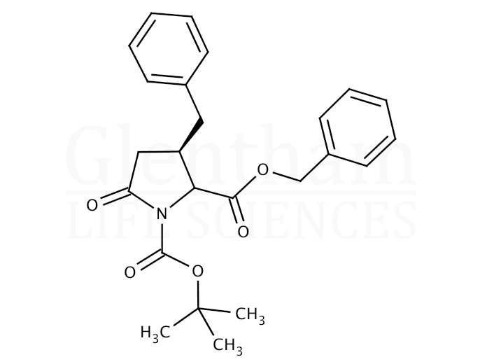 Large structure for (4R)-Boc-4-benzyl-Pyr-OBzl   (203645-44-7)