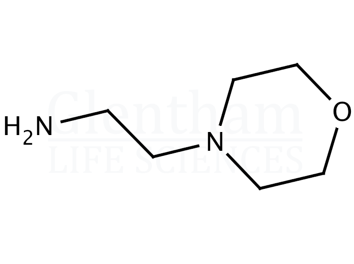 Structure for  4-(2-Aminoethyl)morpholine  (2038-03-1)