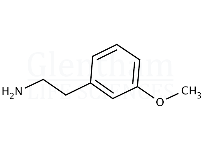 3-Methoxyphenethylamine Structure