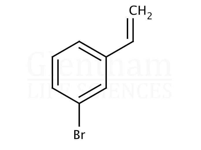 Structure for 3-Bromostyrene