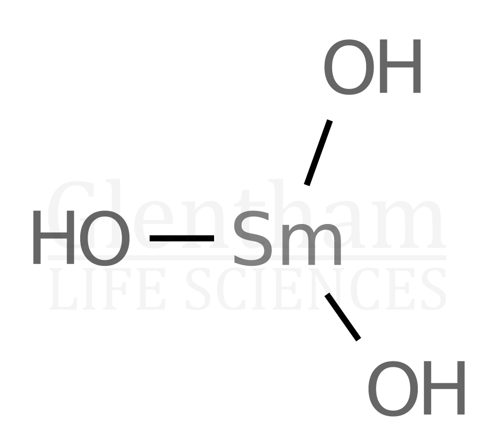 Structure for Samarium hydroxide, 99.999%