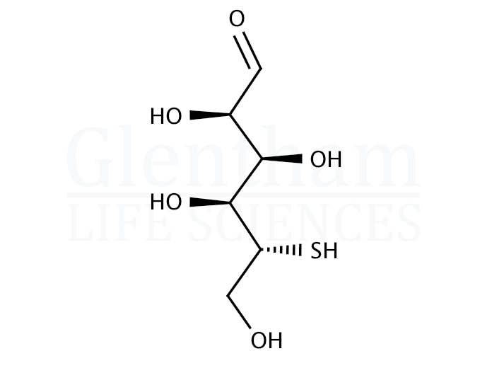5-Thio-D-glucose Structure