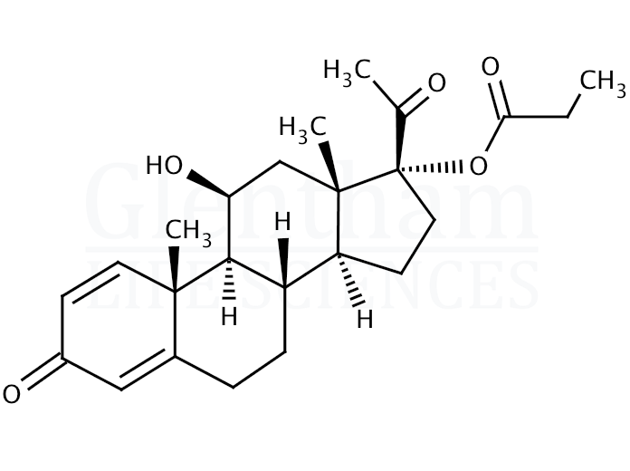 Structure for Deprodone propionate
