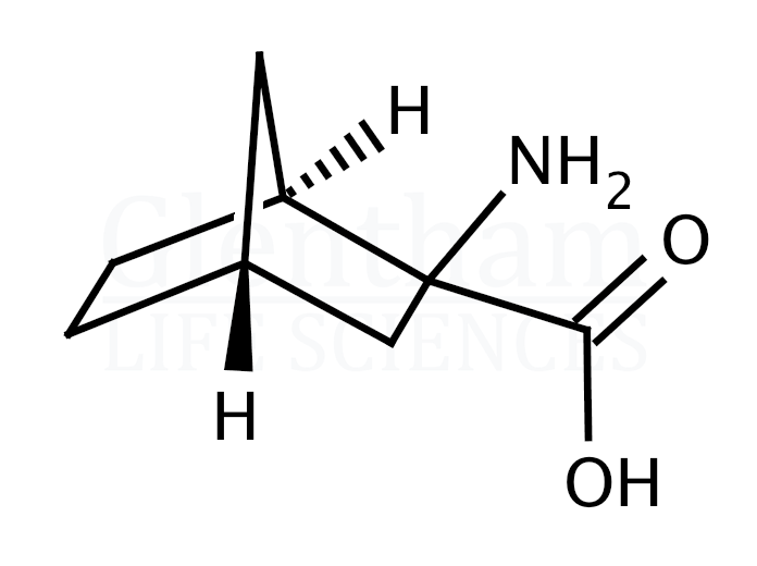 Structure for 2-Amino-2-norbornanecarboxylic acid (20448-79-7)