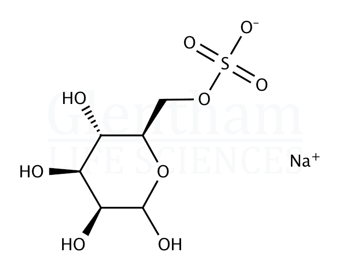 D-Mannose-6-O-sulphate sodium salt Structure