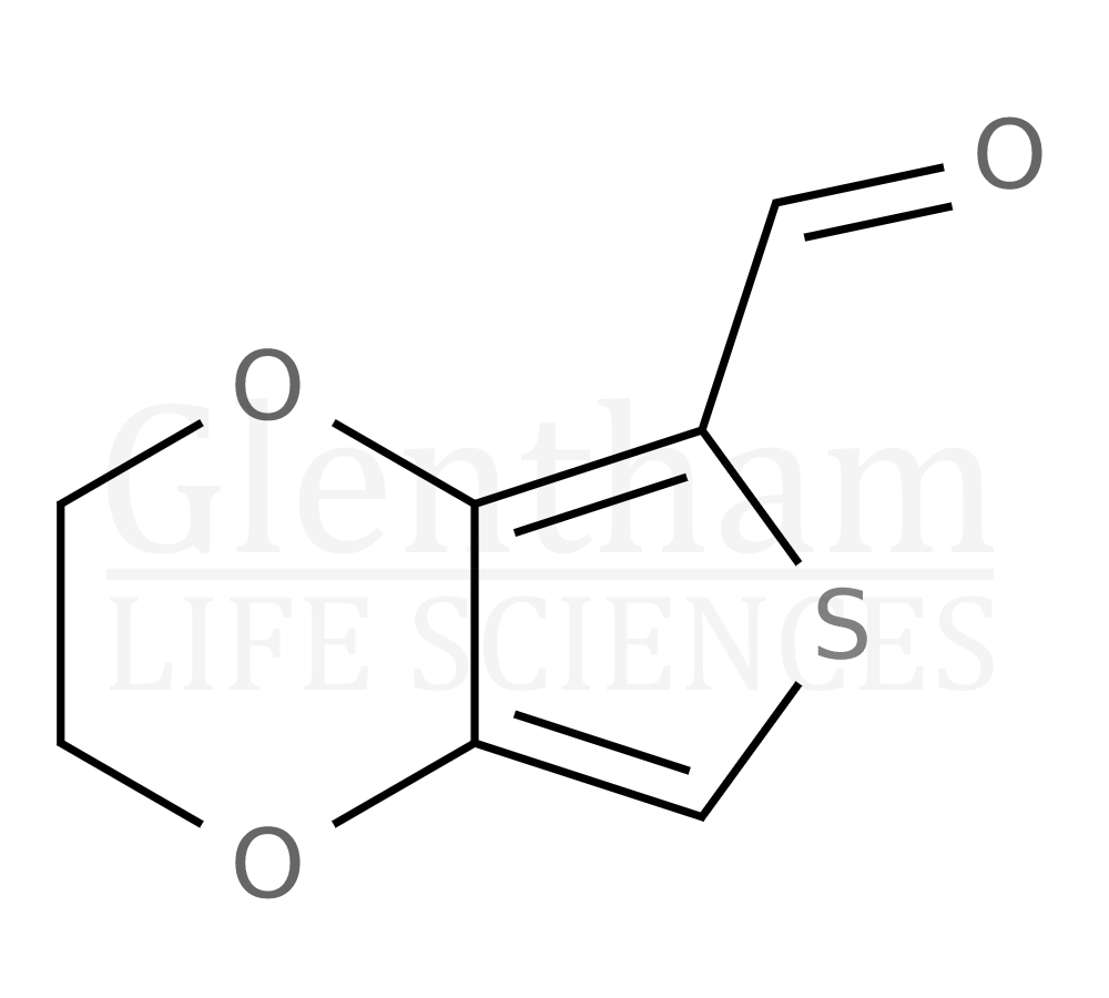 3,4-(Ethylenedioxy)thiophene-2-carboxaldehyde Structure