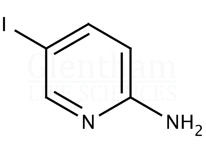 Structure for 2-Amino-5-iodopyridine (20511-12-0)