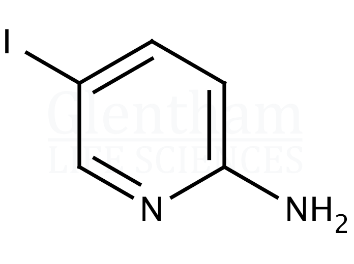 Structure for  2-Amino-5-iodopyridine  (20511-12-0)