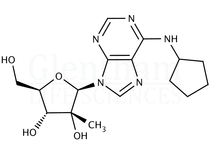 N-Cyclopentyl-2''-C-methyl-adenosine Structure