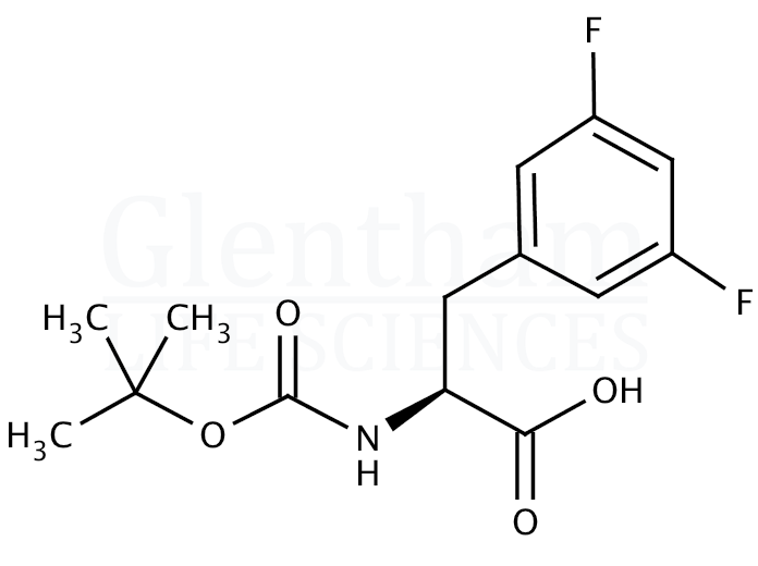 Structure for Boc-Phe(3,5-F2)-OH 