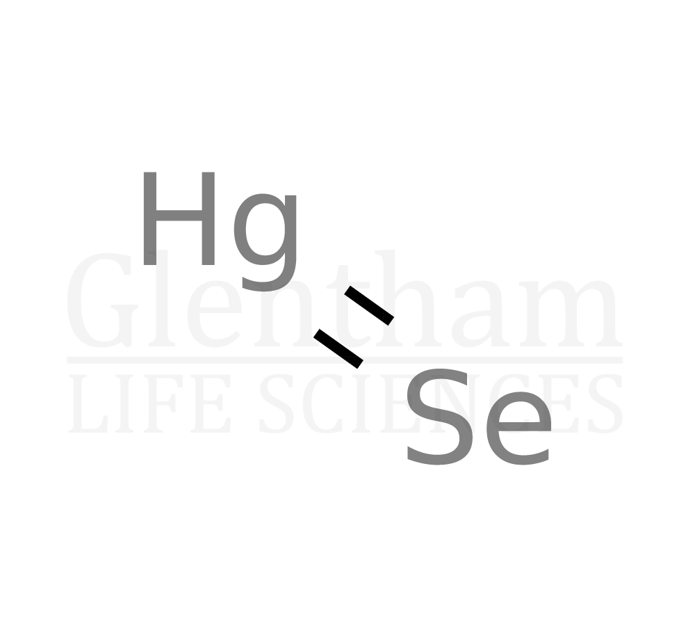 Structure for Mercury(II) selenide, 99.999%