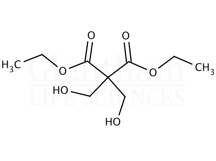Diethyl bis(hydroxymethyl)malonate Structure