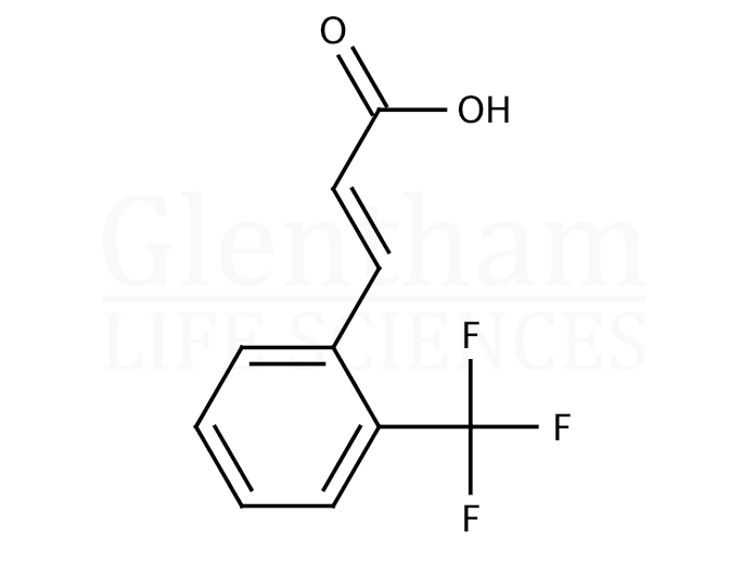 4-Trifluoromethylcinnamic acid Structure