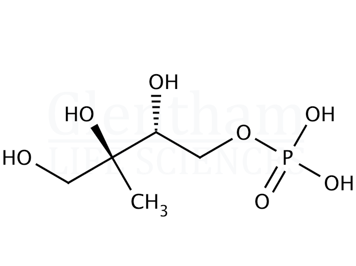 2-C-Methyl-D-erythritol 4-phosphate Structure