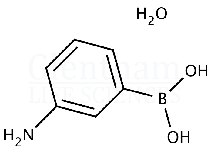 Structure for 3-Aminophenylboronic acid monohydrate