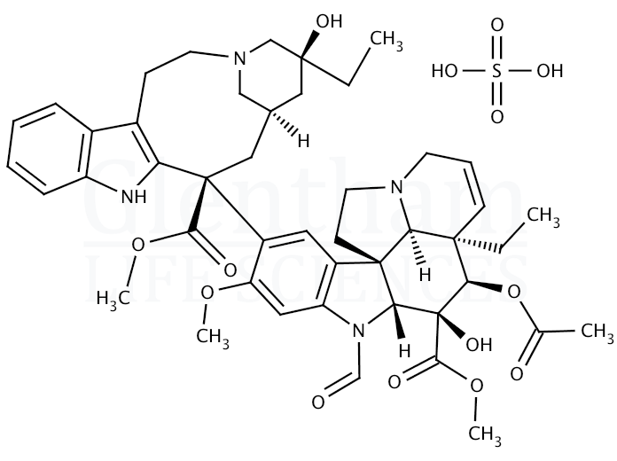 Structure for Vincristine sulfate (2068-78-2)
