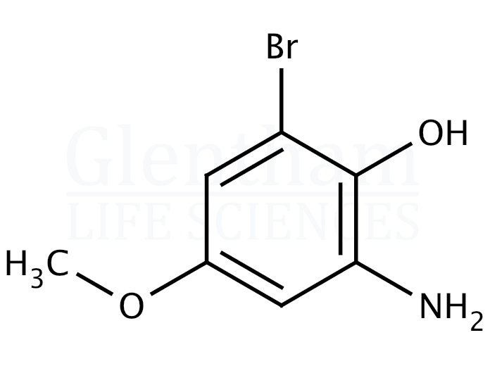 Structure for 2-Amino-6-bromo-4-methoxyphenol