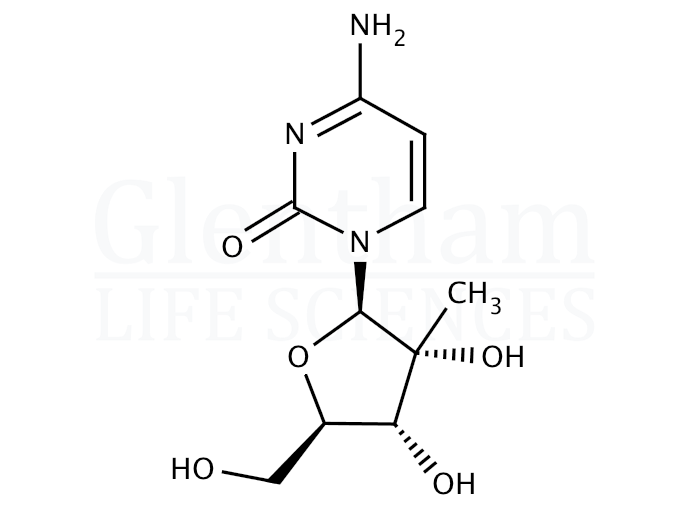 2''-C-Methylcytidine Structure