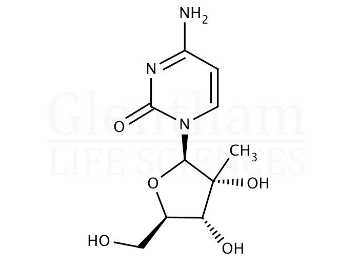 Structure for 2''-C-Methylcytidine