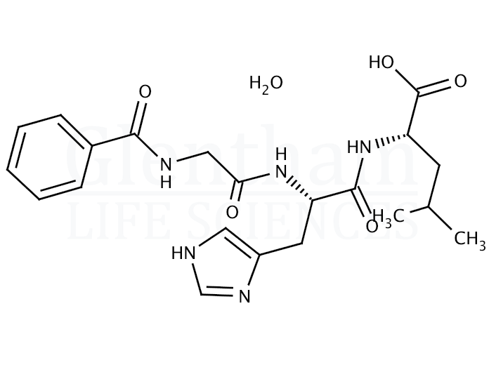 Structure for N-Hippuryl-His-Leu hydrate