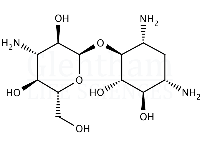Deoxystreptamine-kanosaminide Structure