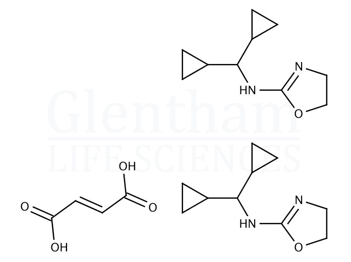 Rilmenidine hemifumarate salt Structure