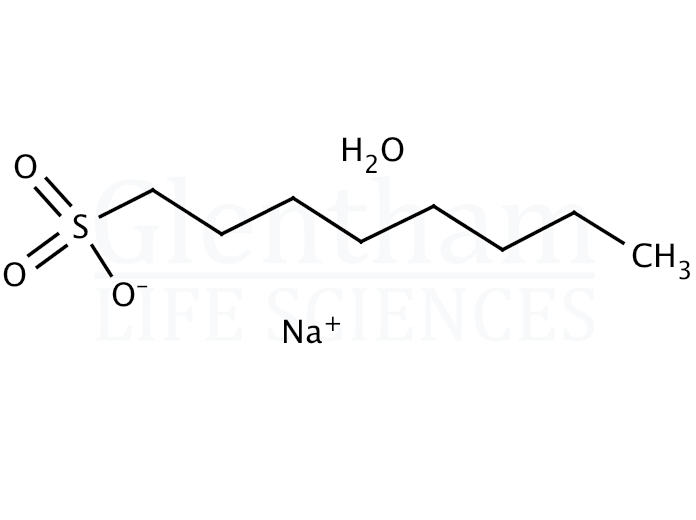 Structure for 1-Octanesulfonic acid sodium salt monohydrate