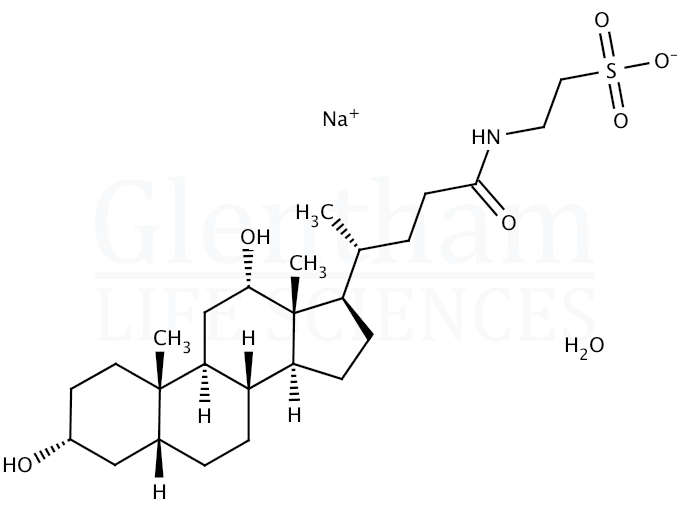 Strcuture for Sodium taurodeoxycholate hydrate